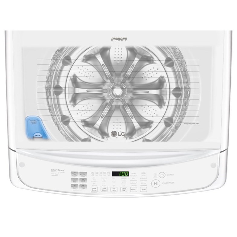 LG Appliances WT1901CW 5.0 cu. ft. Ultra Large Capacity Front